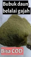 Serbuk daun belalai gajah