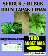 Jual serbuk daun tapak liman