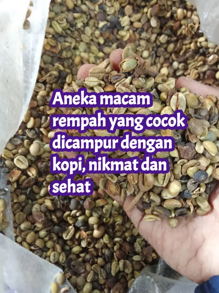 Aneka macam rempah yang cocok dicampur dengan kopi