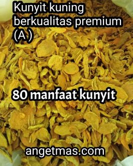 Kunyit kering berkualitas