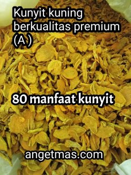Kunyit kering berkualitas